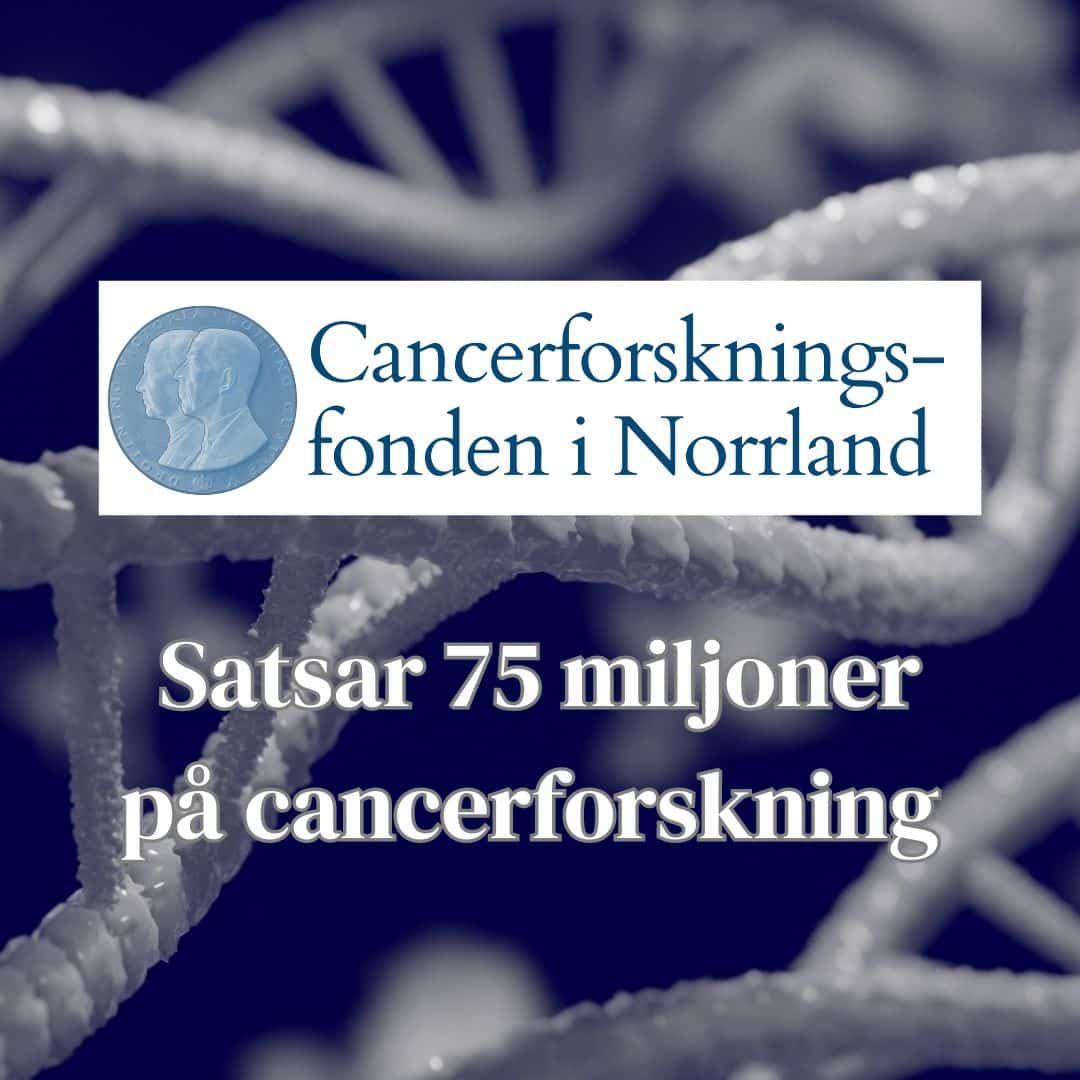 75 miljoner i utdelning till forskning om cancer
